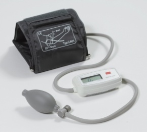 Blutdruckmesser, mit integrierter Pumpe