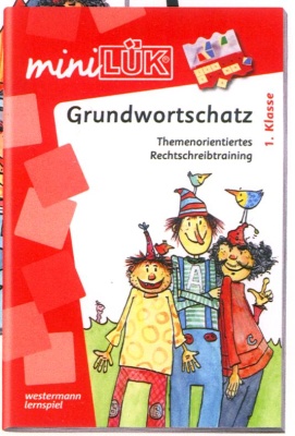 mini-Lük Heft Grundwortschatz, 1. Klasse