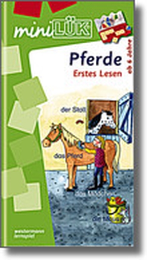 mini-Lük Heft Pferde Erstes Lesen