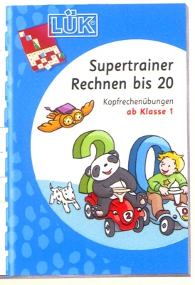 Lük-Heft Supertrainer Rechnen bis 20, ab Klasse 1