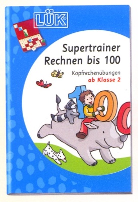 Lük-Heft Supertrainer Rechnen bis 100, ab Klasse 2