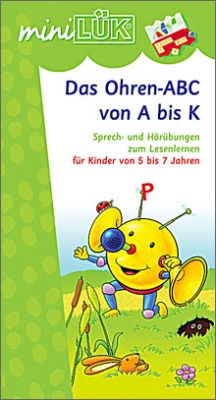 mini-Lük Heft Das Ohren-ABC von A bis K