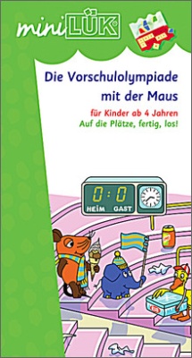 mini-Lük Heft Vorschulolympiade Maus 2