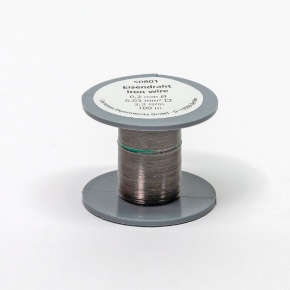 Eisendraht, Durchmesser 0,4 mm, 50m auf Spule